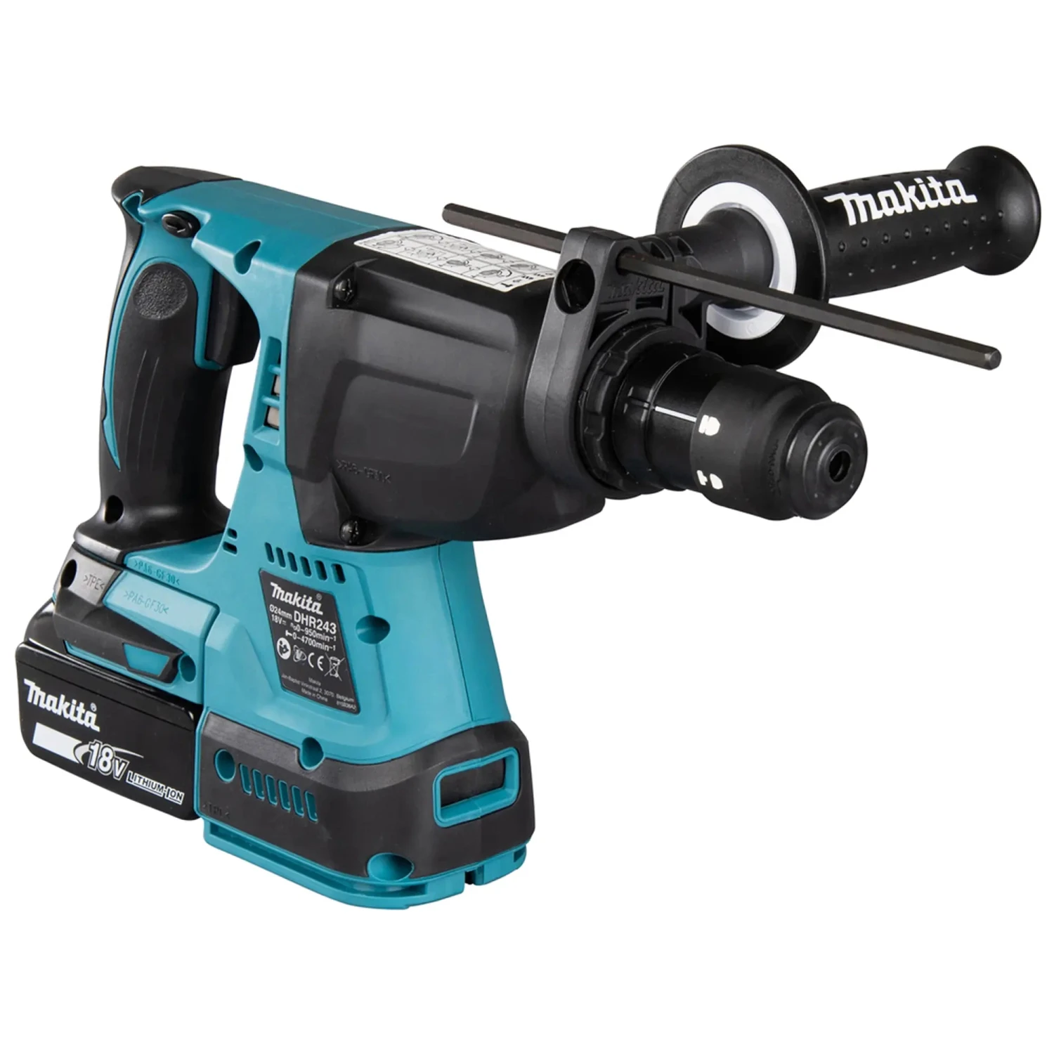 Tassellatore Makita DHR243RTJW 18V 5Ah 8 Tassellatore Makita DHR243RTJW 18V 5Ah - immagine 8