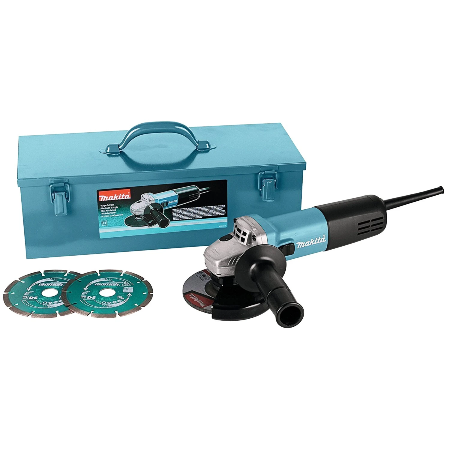 Smerigliatrice Makita 9558HNRGK3 840W 1 Smerigliatrice Makita 9558HNRGK3 840W