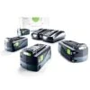 Set Energia Festool SYS 18V 4x/TCL 6 DUO 5Ah